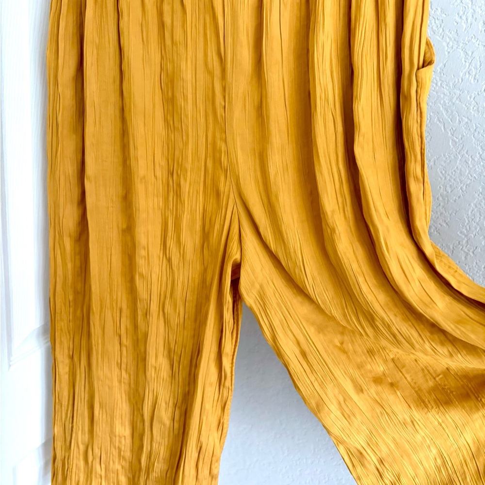 Vibrant Mustard Yellow Culottes
